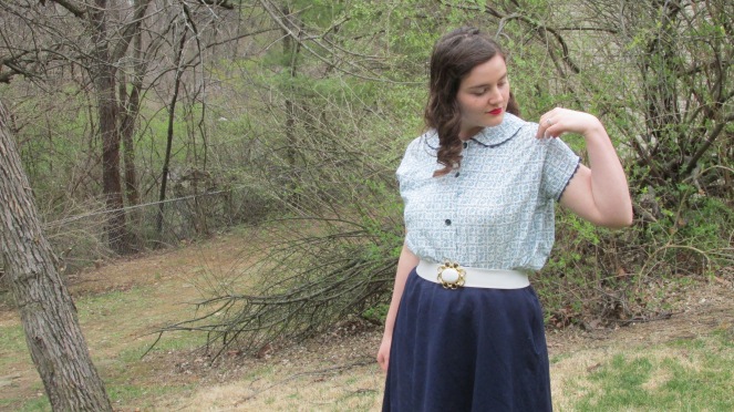 A Taste of Spring: A Fifties Blouse
