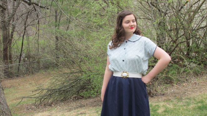 A Taste of Spring: A Fifties Blouse
